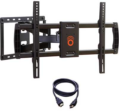 Best TV Wall Mount - ECHOGEAR Full Motion Articulating TV Wall Mount Bracket 